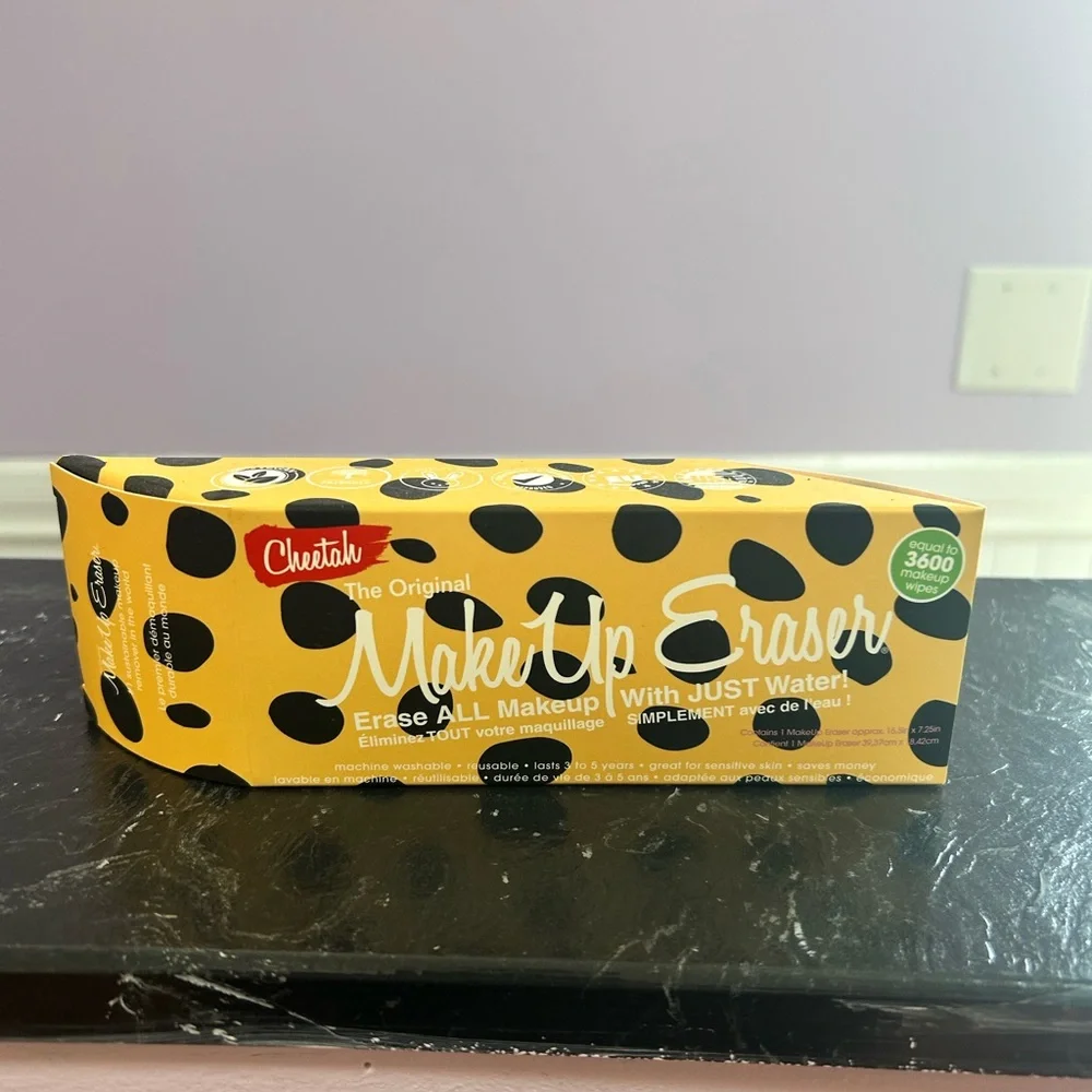 Makeup Eraser - Yellow and Black
